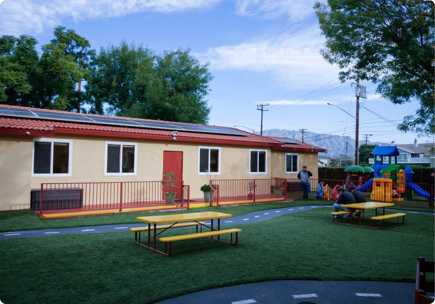 Happy child at Arcadia Preschool Montessori Academy
